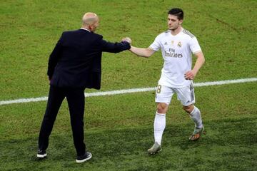 Jovic goza de la plena confianza de Zidane a pesar de no estar acertado de cara a puerta.