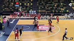 Ni la NBA ni los Globetrotters: la locura que llaman la jugada de la década