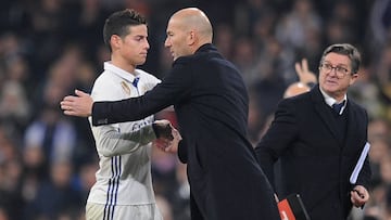 James y Zidane