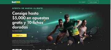 Esta es la promoción de bet365.