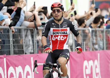 Caleb Ewan consiguió su segundo triunfo en este Giro