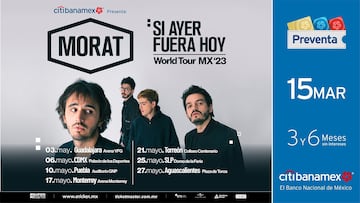 Morat en el Palacio de los Deportes: precios y cómo comprar los boletos