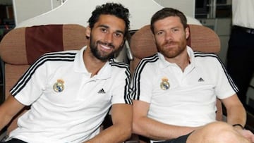 Xabi Alonso y Arbeloa juntos de nuevo en la Behobia- San Sebasti&aacute;n. Foto: redes sociales