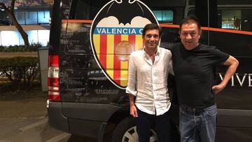 Marcelino y Peter Lim, en una imagen de archivo.