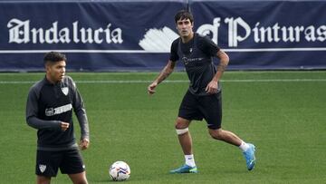 Alberto Escassi, durante un entrenamiento.