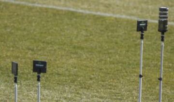 Pruebas de velocidad en el entrenamiento.