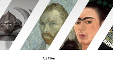 Filtro de obra de arte, c&oacute;mo usar y descargar el Art Filter