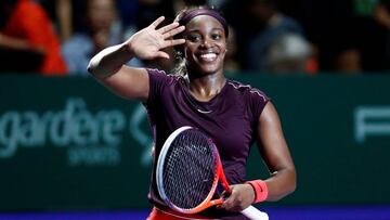 Sloane Stephens completa las semifinales en Singapur