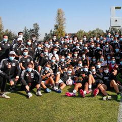 ¡Golazo de Blandi! La mejor jugada del entrenamiento mixto que tuvo Colo Colo