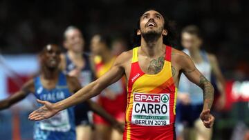 Fernando Carro consiguió plata en 3.000 obstáculos