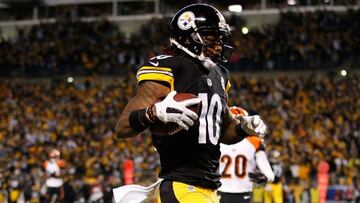 Maratvis Bryant con los Steelers.