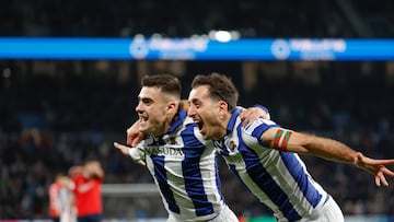 Resumen y goles del Real Sociedad vs Osasuna, cuartos de final Copa del Rey 24-25