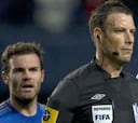 Clattenburg, quien llamó "idiota" a Mata, pitará el Galata-Madrid