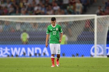 El mexicano terminó lesionado la pasada temporada con el PSV y no logró recuperarse para disputar la primera Copa Oro de su carrera.