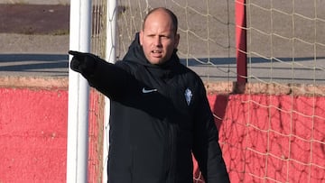 ENTRENAMIENTO DEL SPORTING DE GIJON CON JOSE ALBERTO