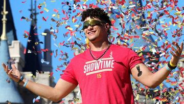 Patrick Mahomes en Walt Disney World, Buena Vista, Fla. Febrero 02, 2020.