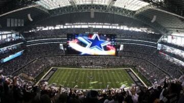 AT&T STADIUM, el majestusos palacio delos Vaqueros de Dallas.