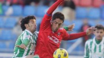 <b>HELADOS. </b>Iñigo Vélez, con la pólvora mojada, se quedó helado ante la victoria del Betis de Iriney.