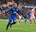 Falcao anota pero Manchester United otra vez se nubla