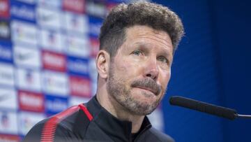 07/04/18 RUEDA DE PRENSA DE DIEGO PABLO SIMEONE ENTRENADORE DEL ATLETICO DE MADRID