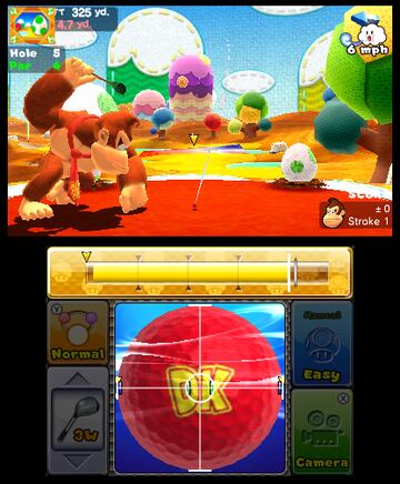 Captura de pantalla - Mario Golf World Tour (3DS)