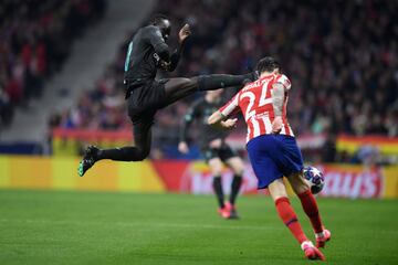 Sadio Mané y Sime Vrsaljko.