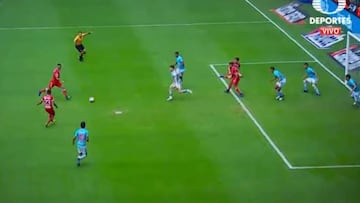 El nuevo gol de Osvaldo González en goleada del Toluca