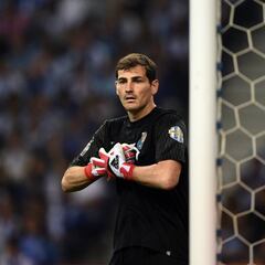 Casillas muestra su solidaridad con el Sporting de Portugal