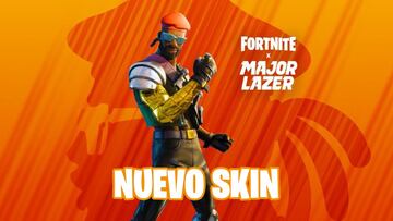 Fortnite Battle Royale: así es el skin de Major Lazer