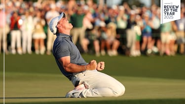 La gran imagen de 2025 en el mundo del golf fue la de Rory McIlroy conquistando por primera vez en su carrera el Masters de Augusta, el único grande que le faltaba en su extenso palmarés. La imagen de McIlroy tirado de rodillas sobre el green del Augusta National Golf Club reflejó la alegría del norirlandés por unirse a Gene Sarazen, Ben Hogan, Gary Player, Jack Nicklaus y Tiger Woods en el selecto club que han ganado los cuatro grandes torneos del golf.