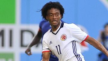 Juan Guillermo Cuadrado, volante y figura de la Selección Colombia que jugará la Copa América en Estados Unidos