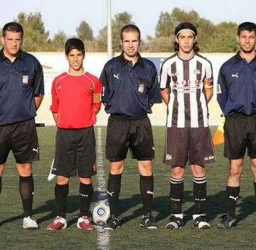 Se inició en las categorías inferiores del Mallorca.