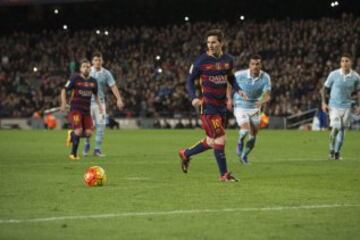 El genial penalti de Messi desde 3 perspectivas diferentes