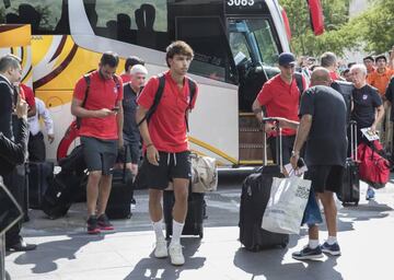 João Félix with the Atlético squad in the United States for the pre-season