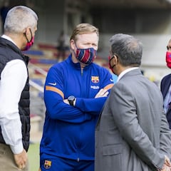 Laporta: "No descartéis que siga Koeman"