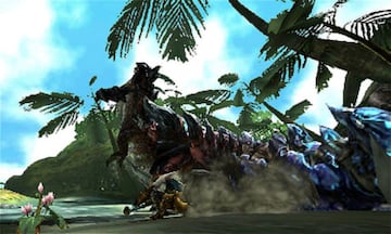 Captura de pantalla - Monster Hunter X (3DS)