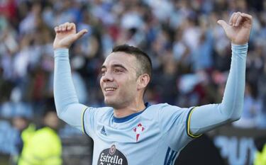 Iago Aspas, LaLiga player of the month for October