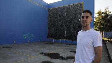 Sabin Merino en Urduliz.