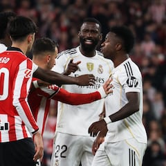 Cánticos de “Asencio muérete” y “Vinicius subnormal” en San Mamés