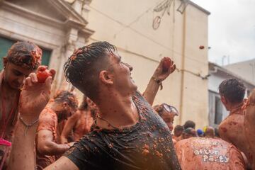 Las mejores im¨¢genes de La Tomatina de Bu?ol