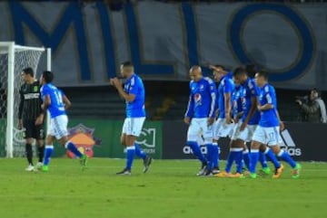 Millonarios y Nacional se enfrentaron en Bogotá en juego aplazado de la fecha 9 de la Liga Águila. 