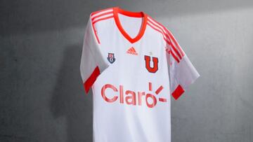 Así luce la nueva camiseta alternativa de Universidad de Chile.