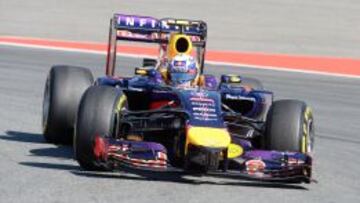 UN GRAN A&Ntilde;O. Ricciardo se ha acoplado a la perfecci&oacute;n al Red Bull, su nuevo monoplaza en 2014.
 