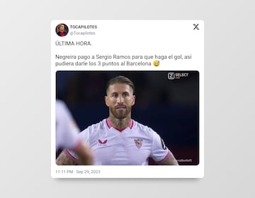 Los memes del fin de semana no tienen piedad con el autogol de Ramos