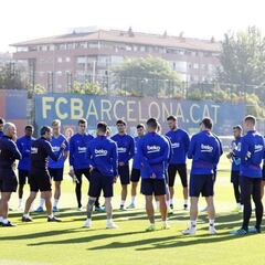 Valverde trabaja con toda la plantilla por primera vez esta temporada