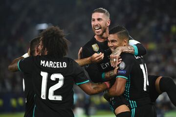 Real Madrid 2-1 Manchester United: Super Cup - in pictures