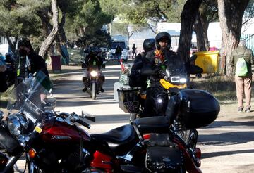 La concentración anual invernal de aficionados a las motos de Valladolid, Castilla y León, comienza hoy su 40ª edición. 