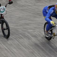 Mariana, Pelluard y Ramírez clasifican a semis en BMX