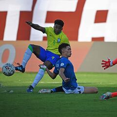 Endrick asiste y Brasil clasifica