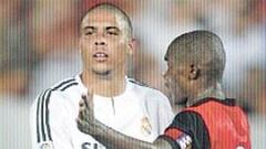 Etoo y Ronaldo se miden la puntería